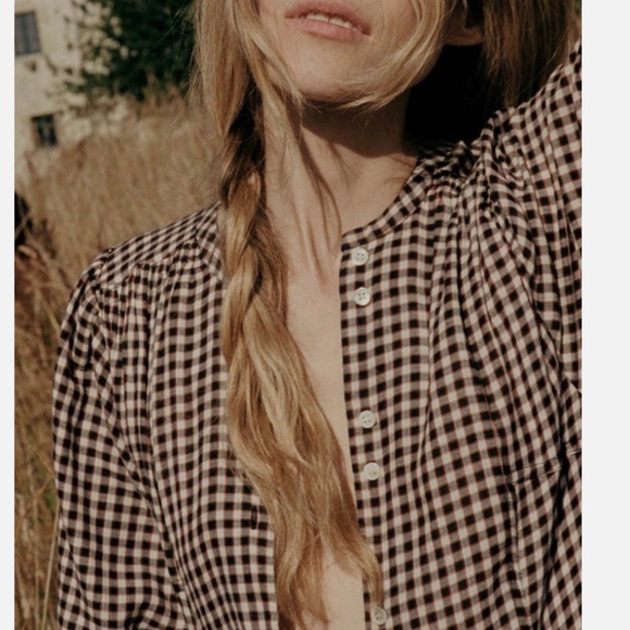 DOEN Madelaine Dress – Delphine Plaid — Size S — NWT - Picture 3 of 16